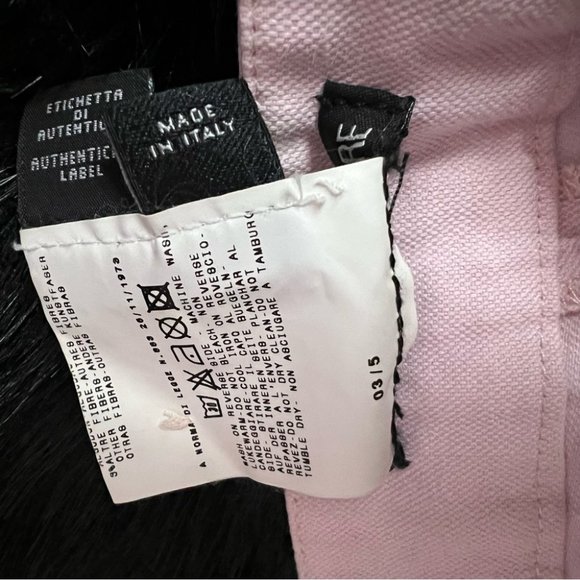 Versace jeans couture pink corset back lace up ribbon pants y2k rare iconic - Picture 13 of 16